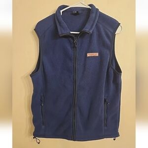 VINEYARD VINES Women’s Size Medium Blue Polar fleece Vest Excellent condition